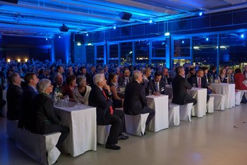 Blick in den Besucherraum der Tabakfabrik Linz 