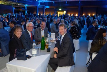 Mr. & Mrs. Keiller (CFR UK), Roger Ruane (CFR UK), Karlheinz Preiml (Vertriebsleitung Österreich Wiesner-Hager Möbel GmbH)