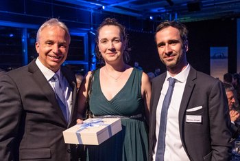 Bernhard Winkler (Geschäftsführung TRESCON), Harriet Kasper (Researcher & Consultant Fraunhofer Institut), Bertram Klinger (Geschäftsführung TRESCON)