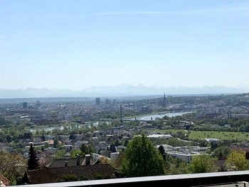 Wunderschöne Aussicht über die Landeshauptstadt.